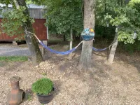 Glamping Family Cabin  - floating/fishing/golfing Illinois River near Tahlequah