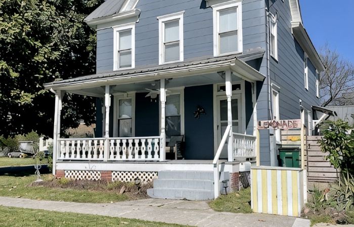 The Lemonade Stand on Plum with Backyard Bar