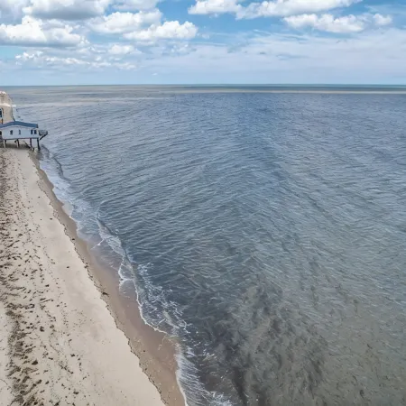 Secluded Beach home with amazing views close to all.