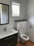 Near Soulac/mer 50M² air-conditioned chalet with private heated indoor pool