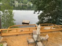 Serene 2-bedroom, 2-bath lakefront retreat on scenic Staffordville Lake - 3-Star