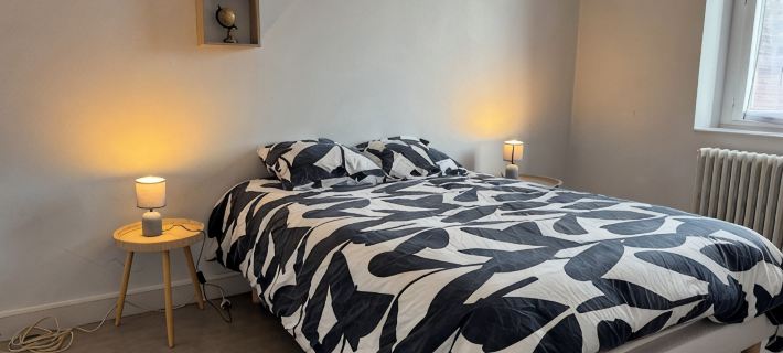 Air-conditioned accommodation downtown Rodez ロデズのホテル