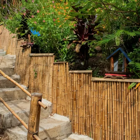 Charming 1-bedroom chalet in lush Poas with cascading pools & raw nature WiFi