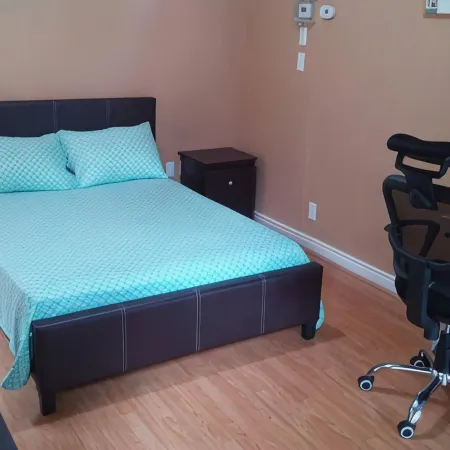 Luxury Master Bedroom on Main Level of House