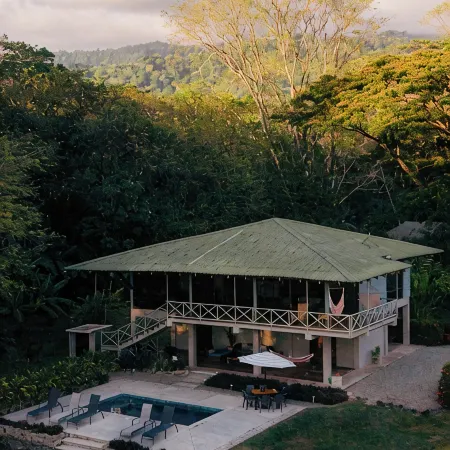 Beach Front Home in Ballena Marine Natl Park