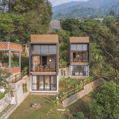 Rumah Bambunya Kakek - Theolive Bambu Hotels near Cigombong