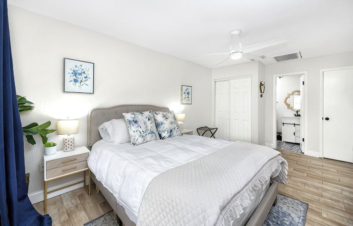 1 block to dwnt/7min to beach/King bed/Free parking