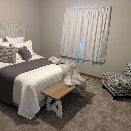 Spacious new home with a country feel.