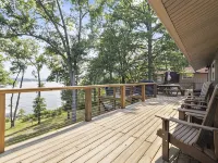 Lakefront Luxury! Direct Water Access, Spa, Fire Pit & Boat Launch-Sleeps 17 - 4-Star