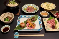 Satoya Ryokan - Bergblick