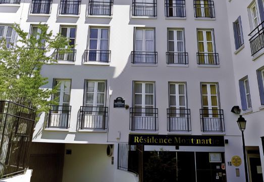 아파트호텔 아다지오 파리 몽마르트의 테라스 모습