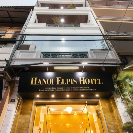 Hanoi Elpis Hotel Отели рядом с достопримечательностью «Старый мост Лонгбьен»