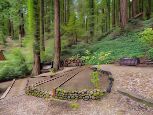 Pacific Coast Redwoods Cabin for Family