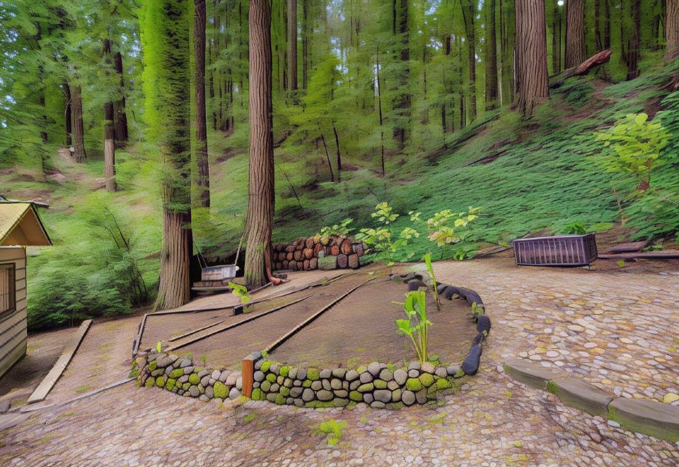 Pacific Coast Redwoods Cabin 객실 내부