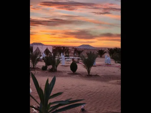 Deluxe Triple Room for Three at Saharian Luxury Camp