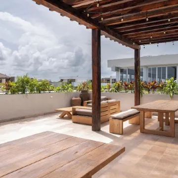 NHOA 209A Lux 2BR  Pool View Aldea Zama