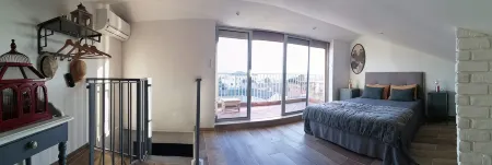 Duplex apartment with panoramic view terrace
