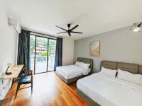 112 Corner Terrace 6BR 6Bath 18pax Near SPICE/USM/QUEENSBAY - 3-Star
