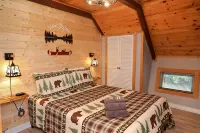 Escape the ordinary, discover the tranquility & warmth of this  A-Frame cabin