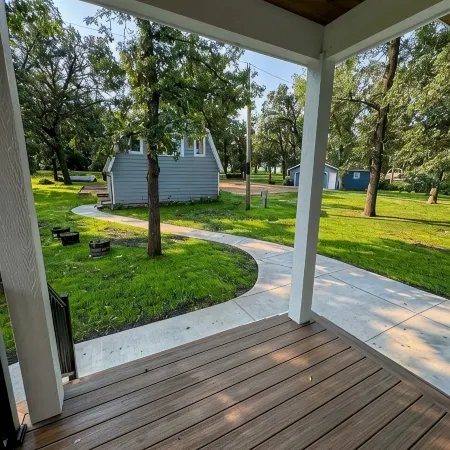 Escape to a lakeside cabin with stunning panoramic views of Ottertail Lake