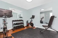距海灘兩個街區的配有私人家庭健身房的海濱小屋 - 鄉村度假屋