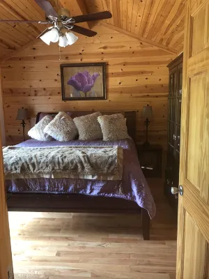 Secluded and remote cabin on the White River