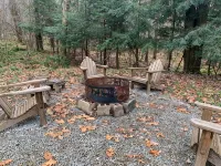 Cabin w/ Hot Tub on Small Pond - Chalets