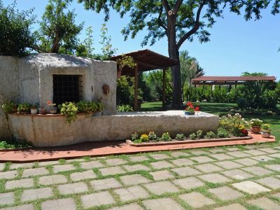 Characteristic nineteenth-century farmhouse. Typical residence