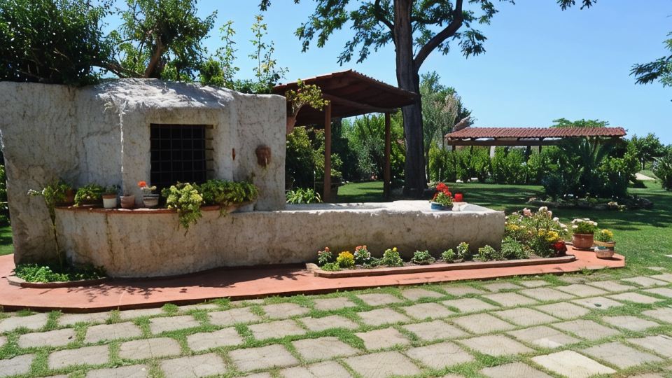 Characteristic nineteenth-century farmhouse. Typical residence