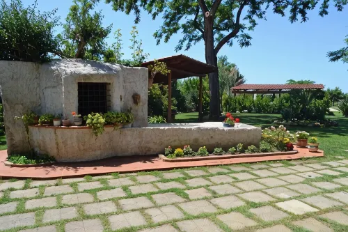 Characteristic nineteenth-century farmhouse. Typical residence