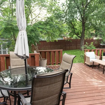 Tranquil 5 bedroom home with large deck and yard