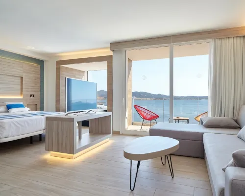 Sol Bahía Ibiza Suites Hotels near Punta Galera Beach