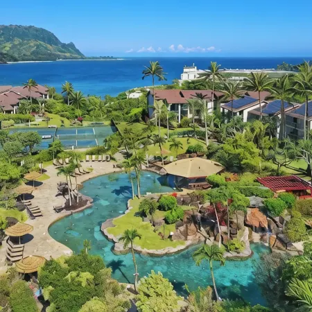 Hanalei Bay Resort 52012 - Newly updated, Bay views, Private walk to beach & AC!