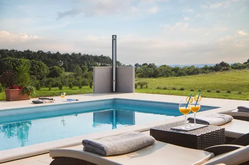 Villa San Martino With Heated Pool , Outside Jacuzzi & Hydromassage bathub -  Holiday Villas