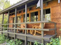 Buffalo Cabin -charming Alpine retreat w/ king bed - Homestays