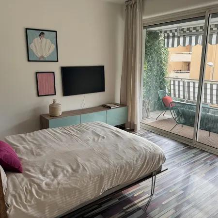 Charming apartment in Vence - Spectacular view, sunny, quiet, close to everything Отели в г. Ванс