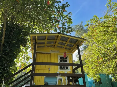 The Casita Amarilla del Yunque - balcony