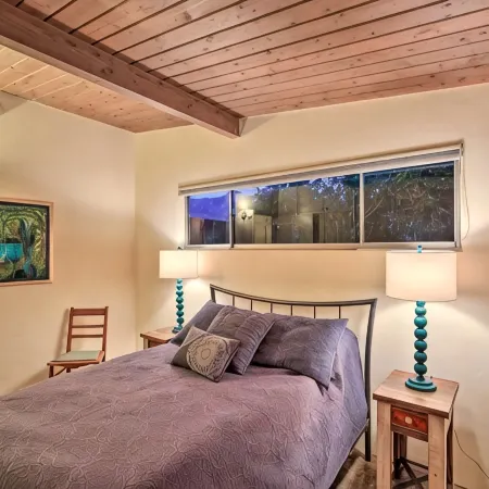 Mid-Century Steps from Miramar Beach, Private Fenced Garden in Montecito