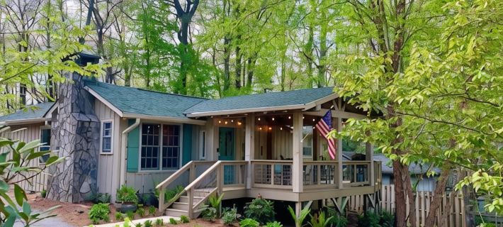 Designer Cottage-Highlands-Amazing Outdoor Living Spaces-Fireplace-Pet Friendly 海蘭茲住宿飯店