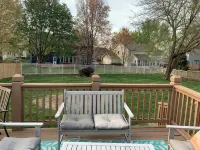 Peaceful 3-bedroom accessible ranch home with AC, WiFi in Eastside Olathe.