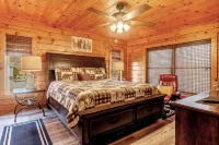 7 Person New Hot Tub  at Stunning Log Cabin 4 Bed 4 Full Bath  5 Min  to TI - 4-Star