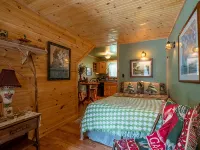 Cozy Adirondack Ski Cabin Hotels in Jay