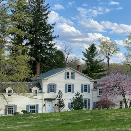 Magnificent historic mansion on 12 acres