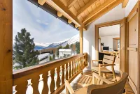 Berghotel Randolins - vue sur la montagne