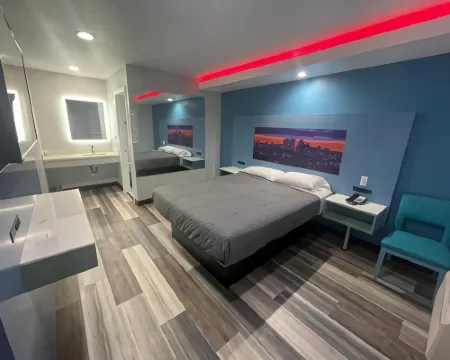 ラ パルマ モーテル - サウス ゲート - LA エリア サウス・ゲートのホテル