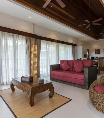 อพาร์ตเมนต์สองห้องนอนพร้อมวิวทะเล