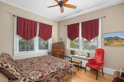 Enjoy small-town, Main Street from the front porch of this historic bungalow! Hotels near Mount Airy Downtown, Inc.
