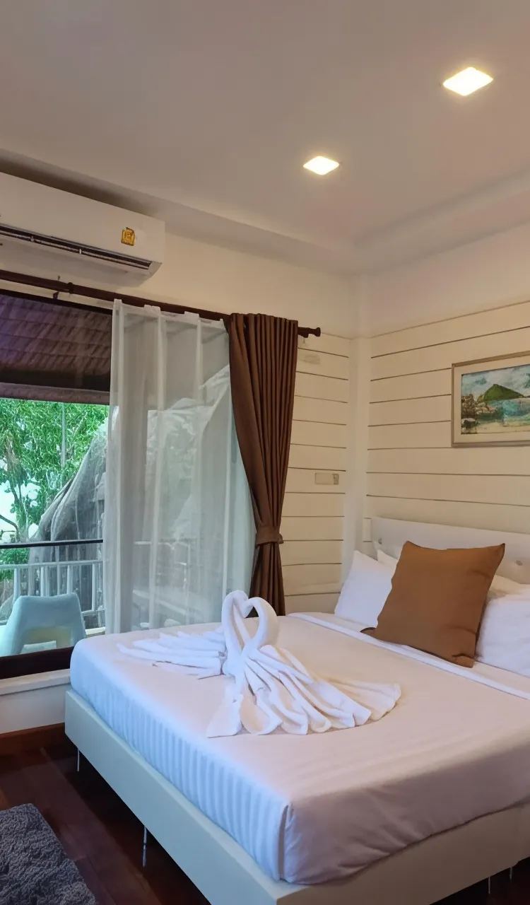 ห้องสวีทแบบสองห้องนอนพร้อมทิวทัศน์ทะเล