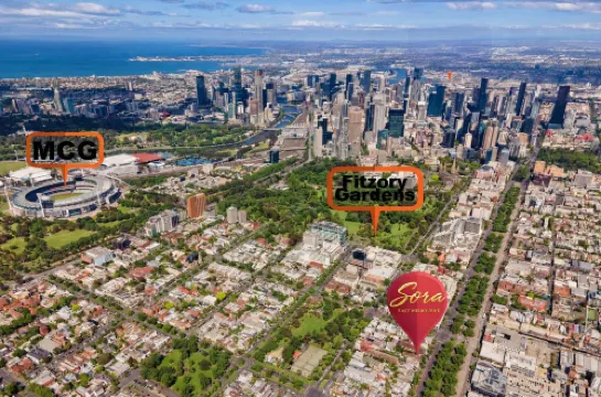 SORA East Melbourne Рядом с отелем Photos