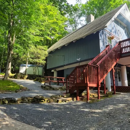 Blue Ridge Mountains Getaway Cabin • Skiing • Firepit • Outdoor Theater